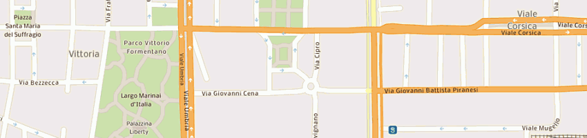 Mappa della impresa eupalino srl a MILANO