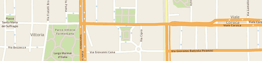 Mappa della impresa beta service srl a MILANO