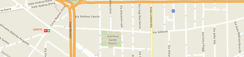 Mappa della impresa federazione lavoratori metalmeccanici uniti di milano e prov a MILANO