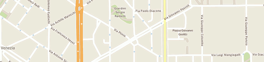 Mappa della impresa espia srl a MILANO