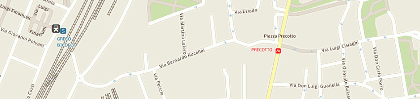 Mappa della impresa scuole pubbliche scuole materne rucellai 19 a MILANO