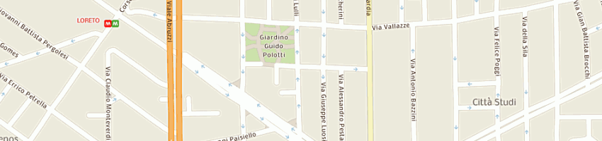 Mappa della impresa trentina sas di santoro vita rossana e c a MILANO