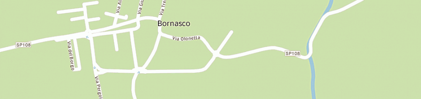 Mappa della impresa locanda del sorriso di del bo walter e c snc a BORNASCO