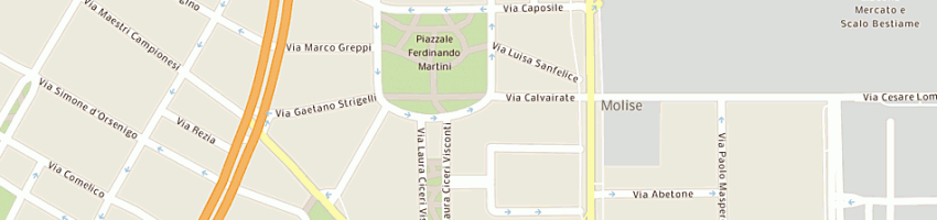 Mappa della impresa condominio martini 14 a MILANO