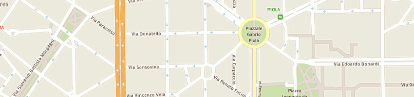 Mappa della impresa magro vittorio a MILANO