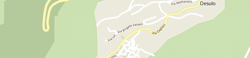 Mappa della impresa chessa basilia panificio a DESULO