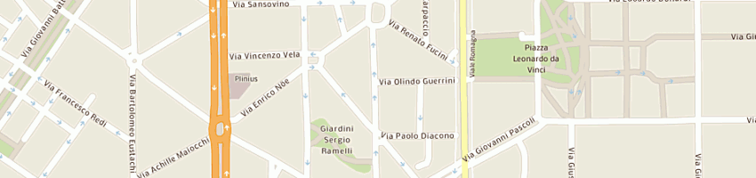 Mappa della impresa castalia srl a MILANO