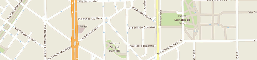 Mappa della impresa ferri ingluigi a MILANO