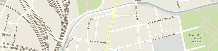 Mappa della impresa colibri' srl a MILANO
