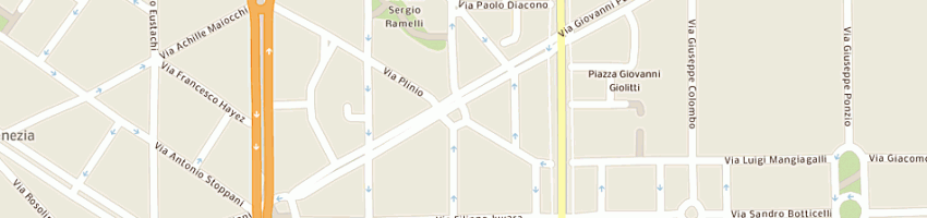 Mappa della impresa assicurazioni zurich insurance company sa a MILANO