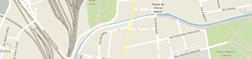 Mappa della impresa coppola giovanni a MILANO