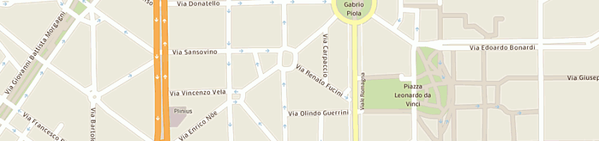 Mappa della impresa cefriel- consorzio per la formazione e la ricerca in ingegneria a MILANO