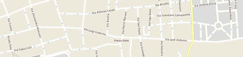 Mappa della impresa coop colori e sapori a CINISELLO BALSAMO