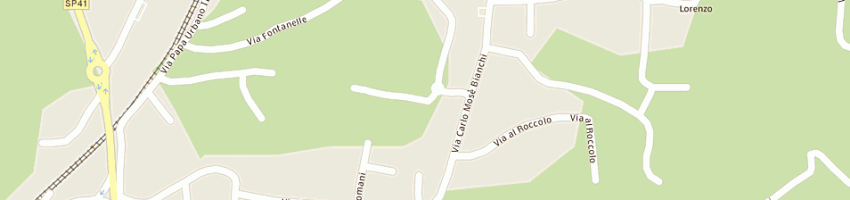 Mappa della impresa scuola materna statale di villa romano' a INVERIGO