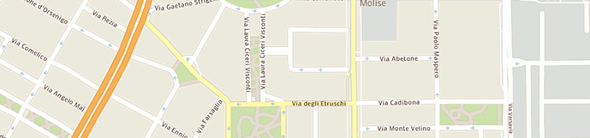 Mappa della impresa autotrasporti flli mulino sdf di francesco daniele e gabriele mulino a MILANO
