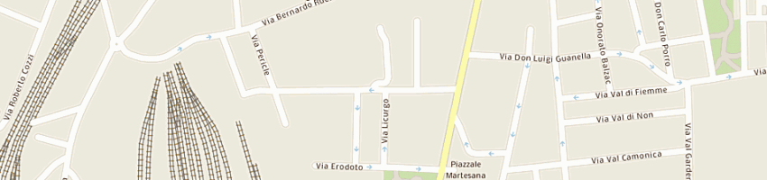 Mappa della impresa bonoldi massimiliano a MILANO