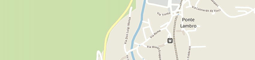 Mappa della impresa impresa sormani (sas) a PONTE LAMBRO