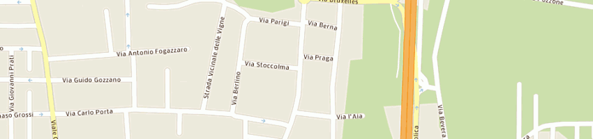 Mappa della impresa abiesse snc di barni a  f e c a SEREGNO