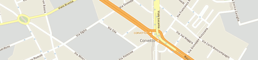 Mappa della impresa poste italiane a MILANO