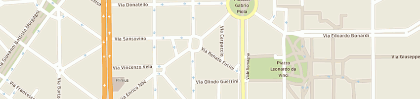 Mappa della impresa perrucci sas di perrucci marcello e c a MILANO