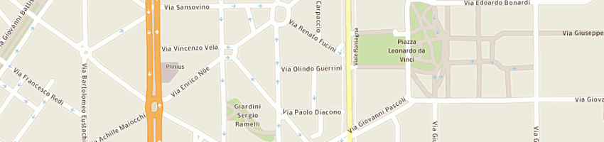 Mappa della impresa studio trentadue consulting srl a MILANO