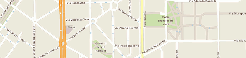 Mappa della impresa eurogroupweb surete' srl a MILANO