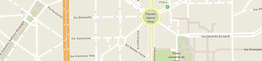 Mappa della impresa carrozzeria fratelli magni a MILANO