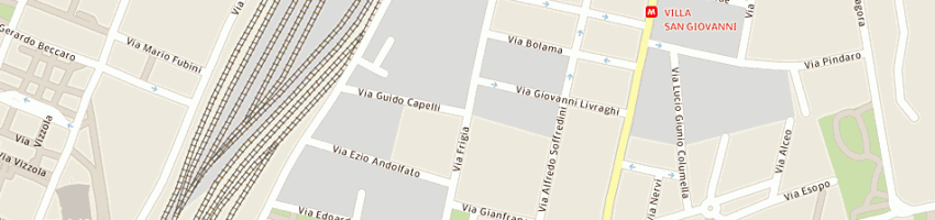 Mappa della impresa atrak srl a MILANO
