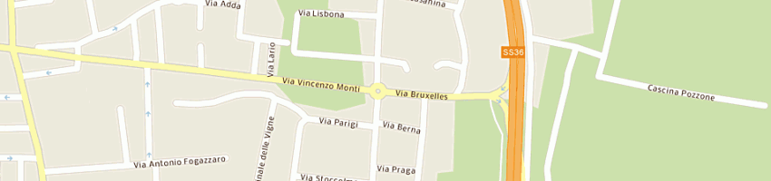Mappa della impresa aben's professional srl a SEREGNO