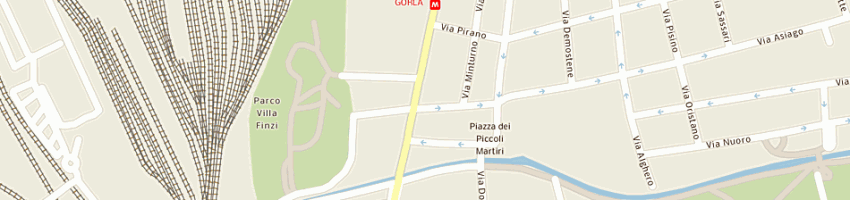 Mappa della impresa confaloni riccardo a MILANO