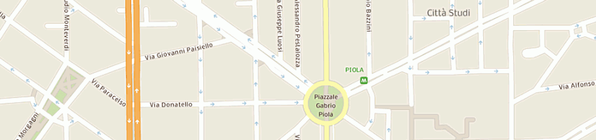 Mappa della impresa bonazzola alfredo a MILANO