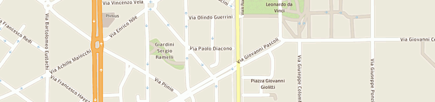 Mappa della impresa l'emmeci srl a MILANO
