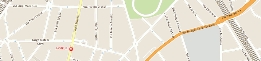 Mappa della impresa locarni maria teresa a MILANO