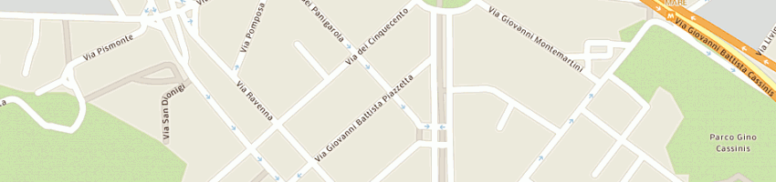 Mappa della impresa l'osservatorio di milano a MILANO