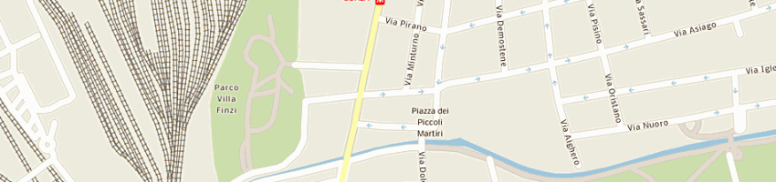 Mappa della impresa studio mattia sas di de giorgi raffaele e c a MILANO