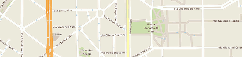 Mappa della impresa blue note recording studio di mietta e pecorari sas a MILANO