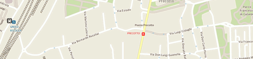 Mappa della impresa rcm a MILANO