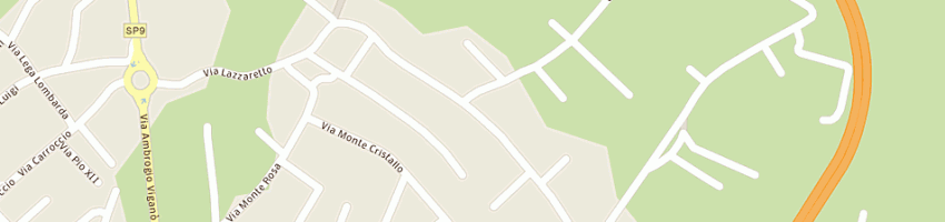 Mappa della impresa pirovano cristina a GIUSSANO