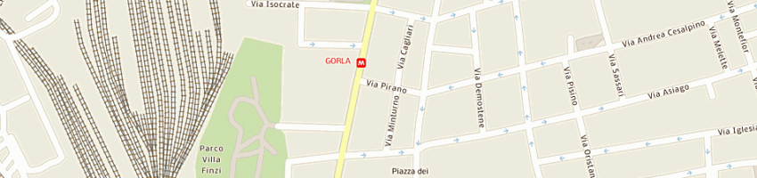 Mappa della impresa emmebi a MILANO