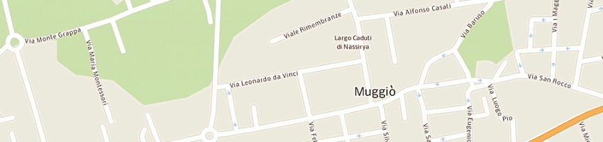 Mappa della impresa new net line srl a MUGGIO 