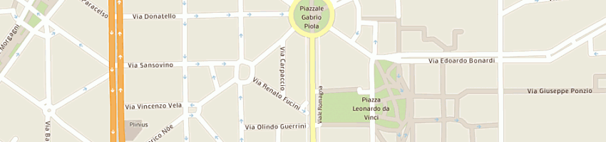 Mappa della impresa pelucchi e tiburzi a MILANO
