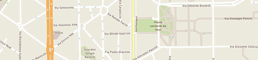 Mappa della impresa golinelli clara a MILANO