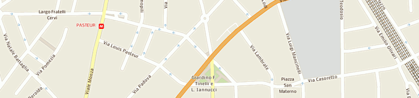 Mappa della impresa scibona angiola maria a MILANO