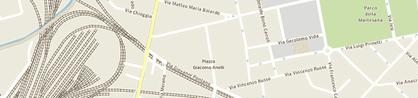Mappa della impresa polo food sas di gagliano maurizio e c a MILANO