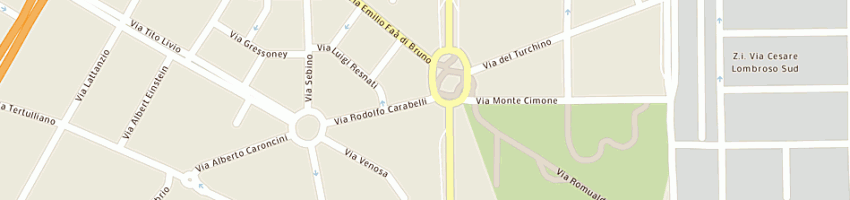 Mappa della impresa ii goodbyte di gandini gabriele e c sas a MILANO
