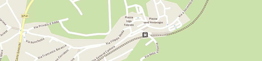 Mappa della impresa credito valtellinese a INVERIGO
