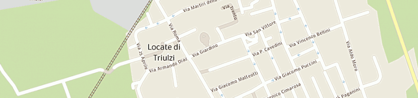 Mappa della impresa locate t sas di riccobono massimo e c a LOCATE DI TRIULZI