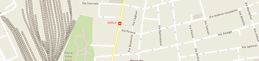 Mappa della impresa montalbetti anna a MILANO
