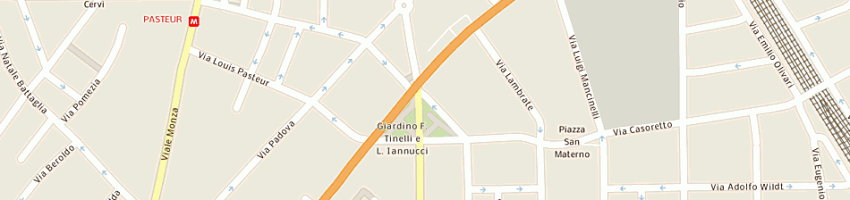 Mappa della impresa sino europe tour sas di wang mingxi a MILANO