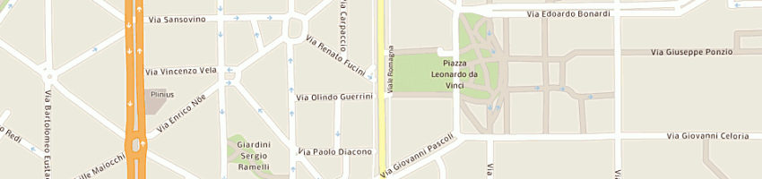 Mappa della impresa scuole pubbliche scuole elementari masch giuseppe c nolli - femm a MILANO